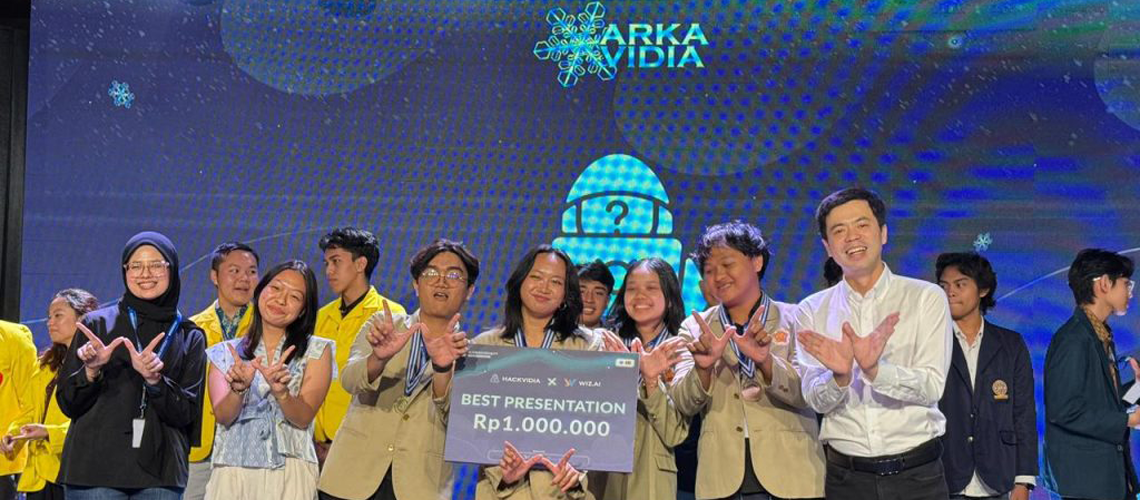 Tim Mahasiswa Raih Best Presentation di Hackathon Arkavidia 10.0