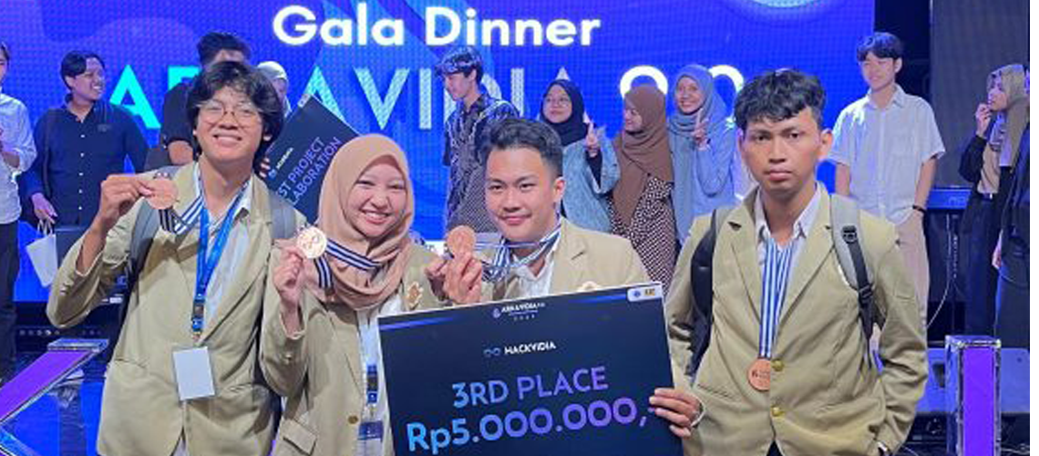Mahasiswa DTETI Bersama Tim Raih Juara 3 dan Penghargaan Best Presentation dalam Kompetisi Hackathon