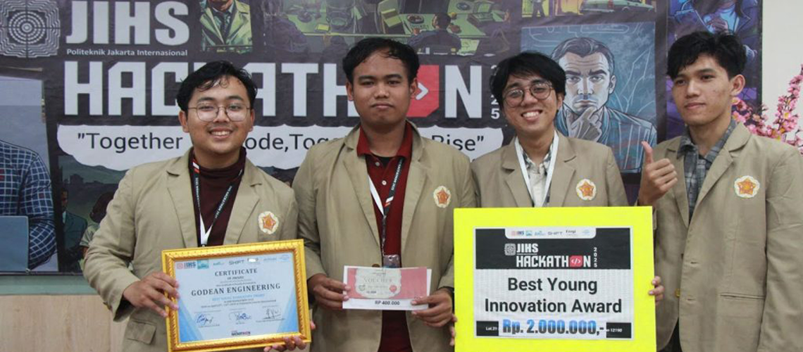 River Scout VTOL Antarkan Tim Mahasiswa UGM Raih “Best Young Innovation Award” di JIHS Hackathon 2025