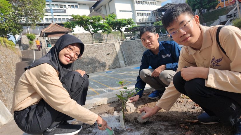 Turut Tanam Seribu Bibit Pohon, Meriahkan HUT RI