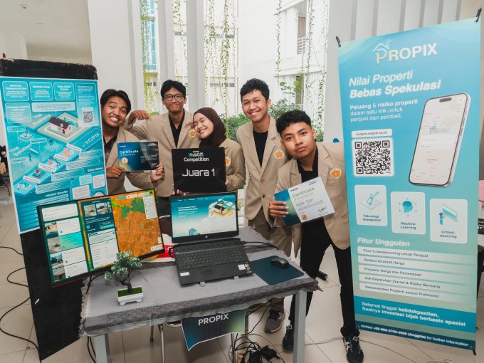 Tim PROPIX UGM di MAPID WebGIS Competition 2025