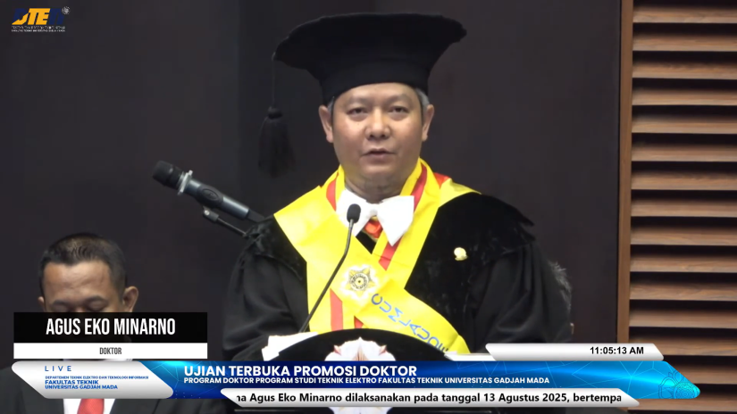 Agus Eko Minarno Raih Doktor dengan Inovasi Batik RVGAN